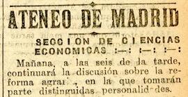 1931-12-03. Continúa la discusión sobre la reforma agraria. El Liberal (Madrid)