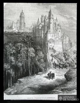 
Gustave Doré: " El Alcázar y la Catedral de Segovia"
