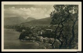 Tarjeta postal de vista panorámica de Sorrento editada por  la Sezione Edizioni d’Arte de Grafia ...