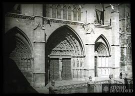 Catedral de Léon, fachada principal