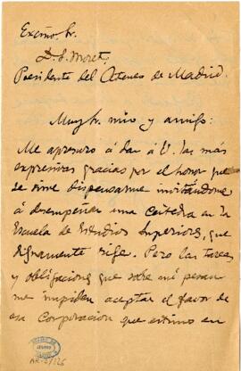 1897-07-16. Carta de Francisco Giner