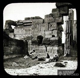 
Detalle del Santuario en el Templo de Karnak

